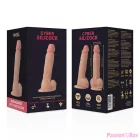 CYBER SILICOCK - STRAP-ON ANSEL WITH 3 RINGS FREE 15.5 CM -O- 2.9 CM