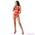 PASSION - WOMAN BS083 RED NET BODY TEDDY ONE SIZE