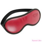 FETISH SUBMISSIVE DARK ROOM - VEGAN LEATHER MASK WITH NEOPRENE LINING