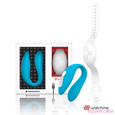 WEARWATCH - WATCHME DUAL TECHNOLOGY VIBRATOR INDIGO/SNOW