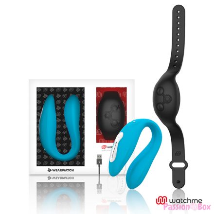 WEARWATCH - WATCHME DUAL TECHNOLOGY VIBRATOR INDIGO / JET