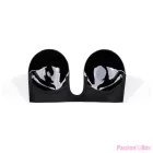 BYE-BRA - BRA WITHOUT HANDLES SHAPE U BLACK CUP D