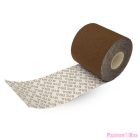 BYE-BRA - BODY TAPE 5 M X 6.5 CM + 3 PAIRS OF NIPPLE COVERS BROWN