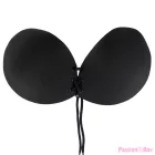 BYE-BRA - BRA ADHESIVE INTERLACED BLACK CUP C