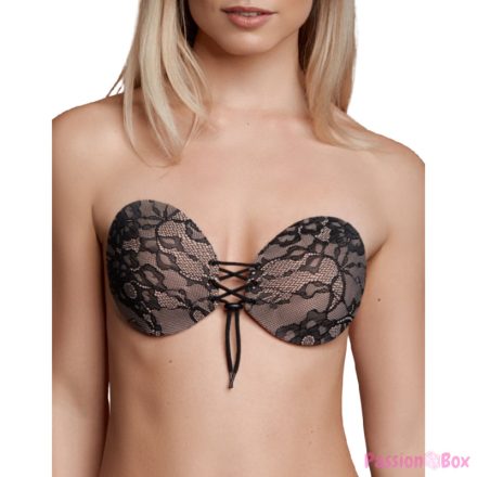 BYE-BRA - BRA ADHESIVE INTERLACED & EMBROIDERY CUP D