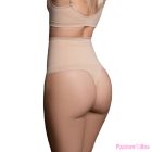 BYE-BRA - THONG STYLE SEAMLESS GIRDLE BEIGE SIZE M