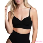 BYE-BRA - MEDIUM CONTROL BRA SEAMLESS BLACK SIZE XXL