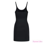 BYE-BRA - SINGLE DRESS INVISIBLE BLACK SIZE XXL