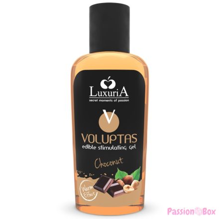 INTIMATELINE LUXURIA - VOLUPTAS EDIBLE MASSAGE GEL WARMING EFFECT - CHOCONUT 100 ML