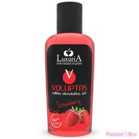   INTIMATELINE LUXURIA - VOLUPTAS EDIBLE MASSAGE GEL WARMING EFFECT - STRAWBERRY 100 ML
