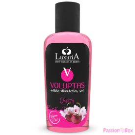   INTIMATELINE LUXURIA - VOLUPTAS EDIBLE MASSAGE GEL WARMING EFFECT - CHERRY 100 ML