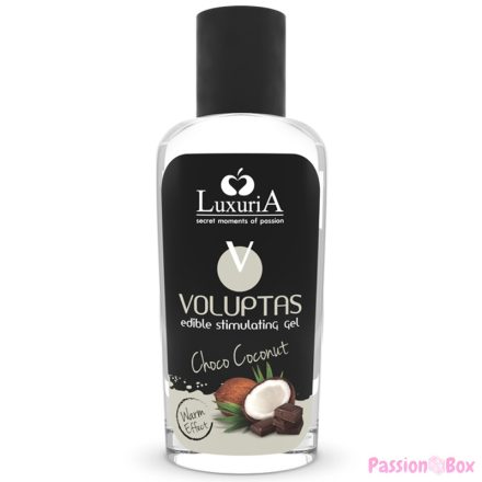 INTIMATELINE LUXURIA - VOLUPTAS EDIBLE MASSAGE GEL WARMING EFFECT - COCONUT AND CREAM 100 ML