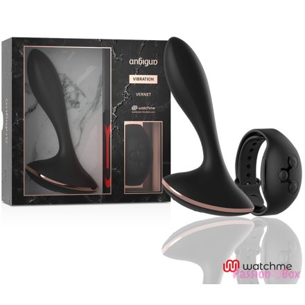ANBIGUO - WATCHME REMOTE CONTROL VIBRATOR ANAL PLUG VERNET