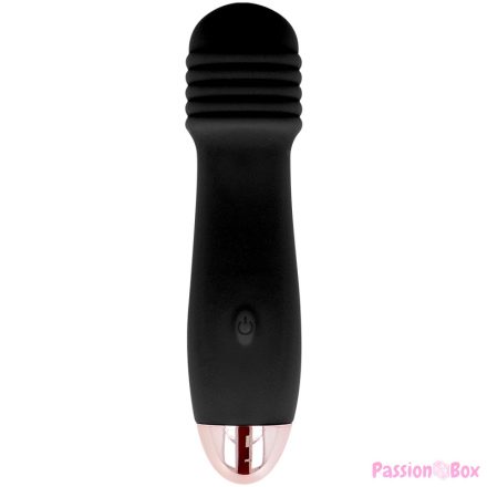 DOLCE VITA - RECHARGEABLE VIBRATOR THREE BLACK 7 SPEED