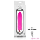 DOLCE VITA - RECHARGEABLE VIBRATOR FOUR PINK 7 SPEEDS