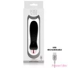 DOLCE VITA - RECHARGEABLE VIBRATOR FIVE BLACK 7 SPEEDS