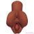 PDX PLUS - PICK YOUR PLEASURE DOUBLE BROWN MASTURBATOR