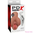 PDX PLUS - PICK YOUR PLEASURE DOUBLE MASTURBATOR