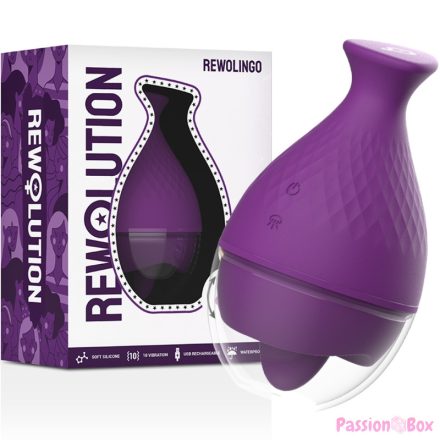 REWOLUTION - REWOLINGO VIBRATOR WITH TONGUE