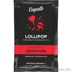   COQUETTE CHIC DESIRE - POCKET LOLLIPOP KISSABLE MASSAGE OIL HEATING SENSATION 10 ML