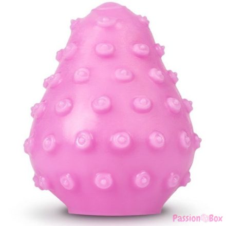 G-VIBE - REUSABLE TEXTURED MASTURBATOR EGG PINK