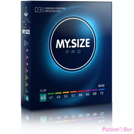 MY SIZE - PRO CONDOMS 45 MM 3 UNITS