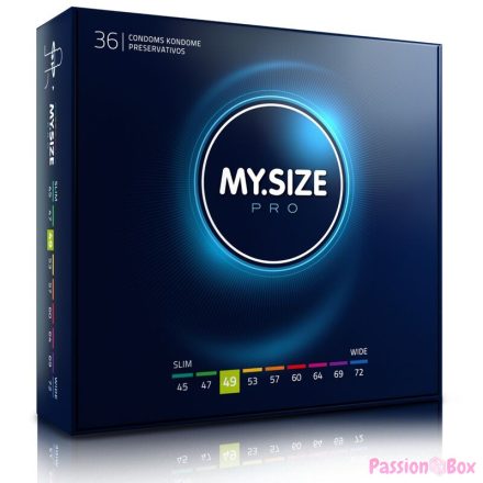 MY SIZE - PRO CONDOMS 49 MM 36 UNITS