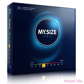 MY SIZE - PRO CONDOMS 53 MM 36 UNITS