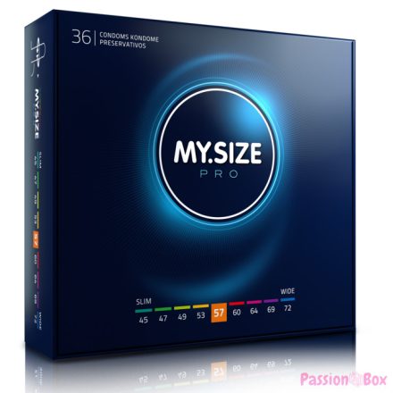 MY SIZE - PRO CONDOMS 57 MM 36 UNITS