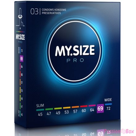 MY SIZE - PRO CONDOMS 69 MM 3 UNITS