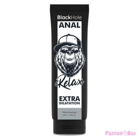 BLACK HOLE - WATER BASE GEL ANAL DILATION 250 ML