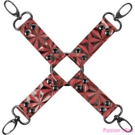 BEGME - RED EDITION PREMIUM VEGAN LEATHER HOG TIE