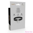 COQUETTE CHIC DESIRE - DOUBLE RING VEGAN LEATHER CHOKER