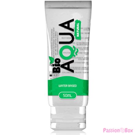 BIOAQUA - LUBRICANT NATURAL INGREDIENTS WATER BASED 50 ML