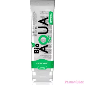 BIOAQUA - LUBRICANT NATURAL INGREDIENTS WATER BASED 200 ML