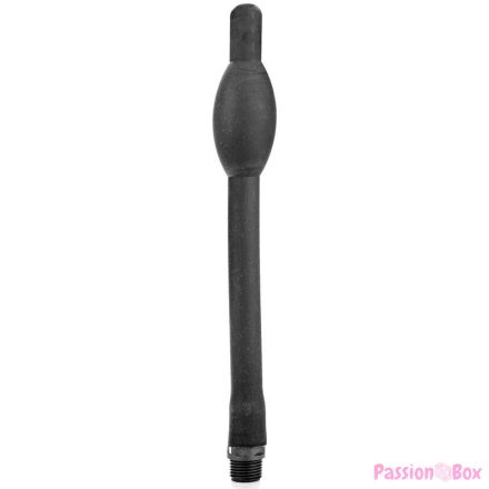 ALL BLACK - SHOWER ANAL HINCHABLE SILICONE 27 CM