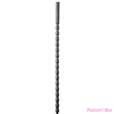 ALL BLACK - 6/8 MM SILICONE URETHRAL PROBE