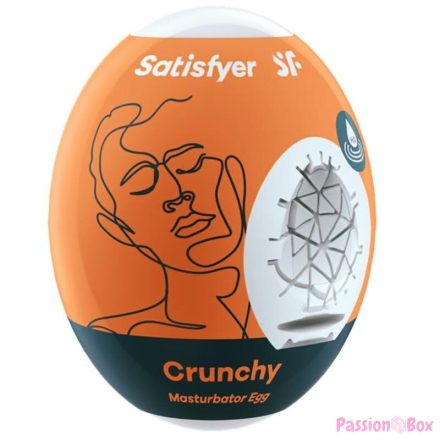 SATISFYER - CRUNCHY MASTURBATOR EGG