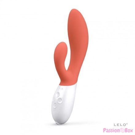 LELO - INA 3 LUXURY CORAL RABBIT VIBRATOR