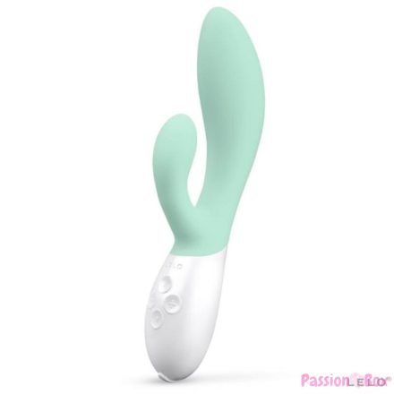 LELO - INA 3 GREEN RABBIT VIBRATOR LUXURY SEAWEED