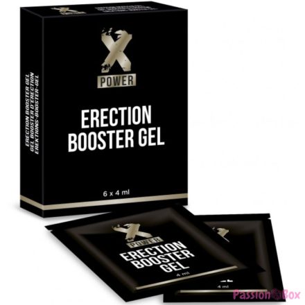 XPOWER - ERECTION BOOSTER GEL 6 X 4 ML