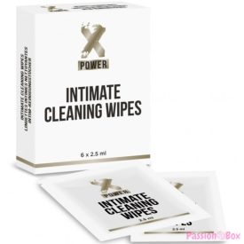 XPOWER - INTIMATE CLEANING WIPES 6 UNITS