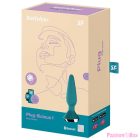 SATISFYER - PLUG ILICIOUS 1 PLUG VIBRATOR GREEN