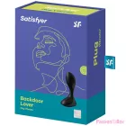 SATISFYER - BACKDOOR LOVER VIBRATING PLUG BLACK