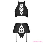 PASSION - NANCY SET ECOLOGICAL LEATHER L/XL