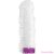 OHMAMA - TEXTURED PENIS SHEATH WITH VIBRATING BULLET