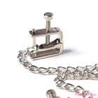 OHMAMA FETISH - METAL SCREW CLAMPS WITH CHAIN