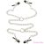 OHMAMA FETISH - 4 NIPPLE Clamps WITH CHAINS