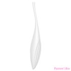 SATISFYER - TWIRLING JOY CLIT TIP VIBRATOR WHITE