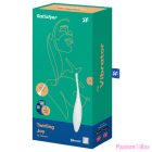 SATISFYER - TWIRLING JOY CLIT TIP VIBRATOR WHITE